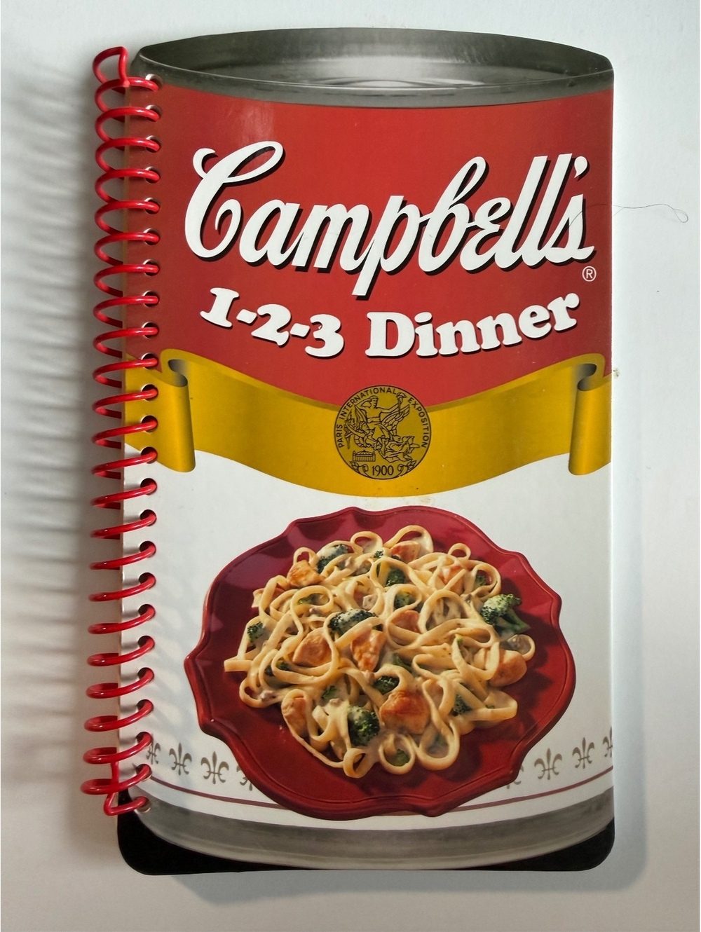 Campbell's 1-2-3 Dinner Cookbook Spiral Bound 2014